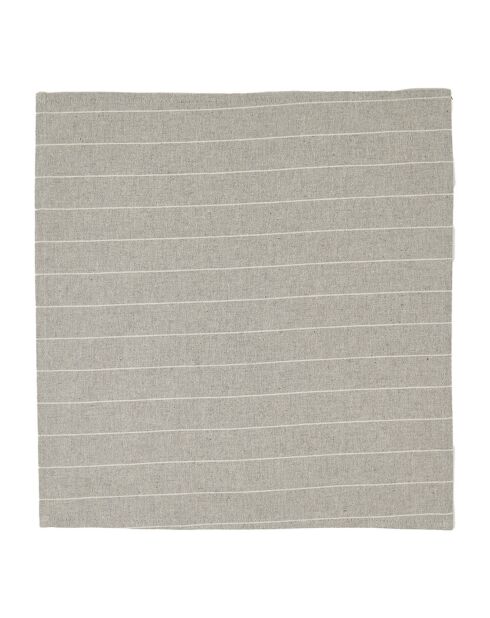 8 servilletas Diana grises - 43x43 cm