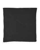 8 Serviettes de table Washed Cotton ébène - 45x45 cm