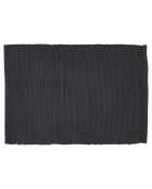 6 Sets de table Ribbed ébène - 35x50 cm