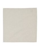 8 servilletas de mesa Prasel Uni gris claro - 43x43 cm