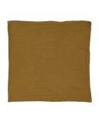 8 Serviettes de table Washed Cotton tabac séché - 45x45 cm