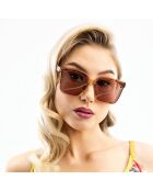 Lunettes de Soleil Morgan marron