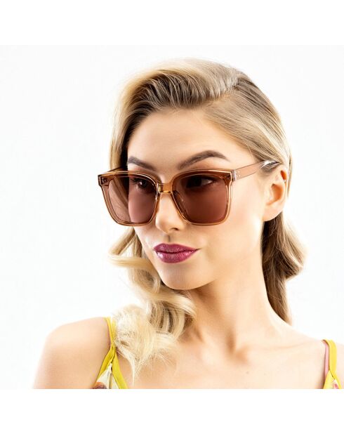 Lunettes de Soleil Morgan marron