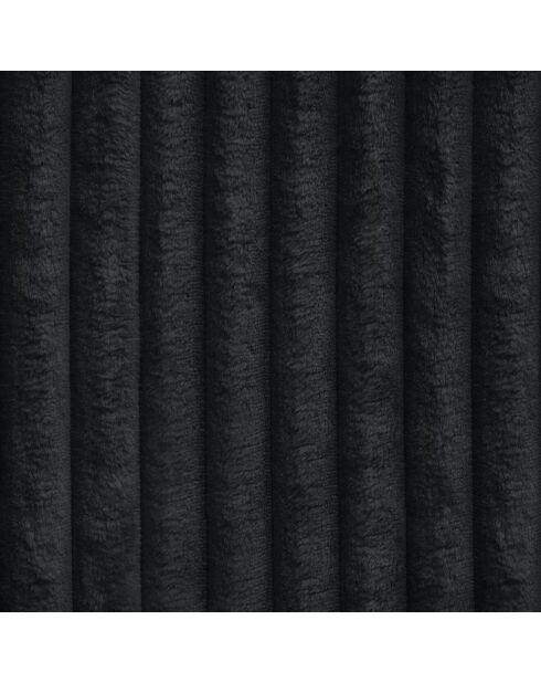 Joy 3-Sitzer-Sofa XXL aus Kord schwarz - 240x120x75 cm