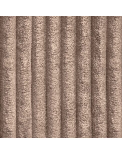 Joy 3-zitsbank XXL taupe corduroy - 240x120x75 cm
