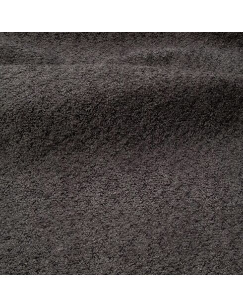 Matis 4-Sitzer-Sofa Graphitgrauer Bouclette-Stoff - 230x92x85 cm