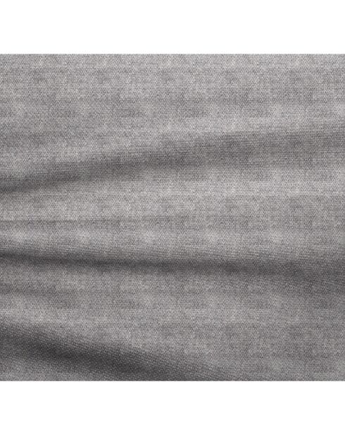 Canapé 4 places Matis Velours gris béton - 230x92x85 cm