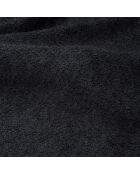 Canapé angle gauche Matis Tissu bouclette noir - 230x155x85 cm