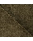 Canapé 3 places Oslo Velours texturé vert vintage - 206x90x72.5 cm