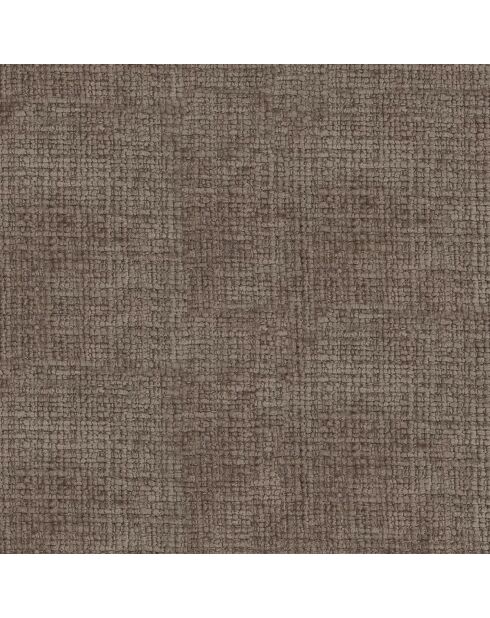Canapé 4 places Oslo Velours gaufré taupe - 235x90x72.5 cm