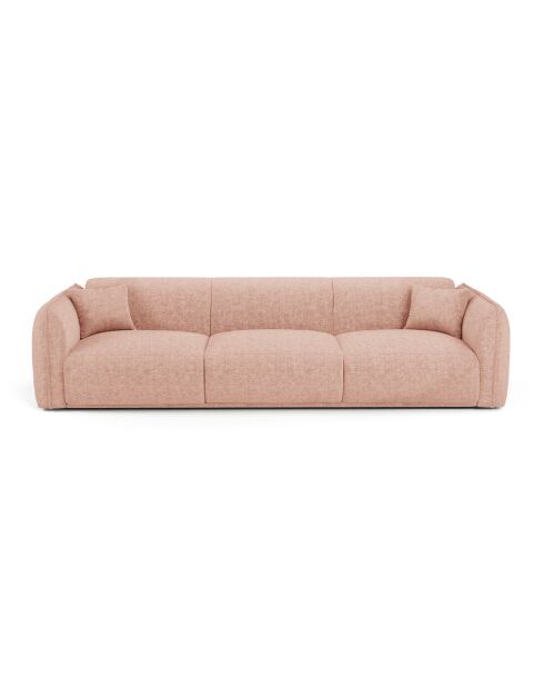 Oslo 4-Sitzer-Sofa aus strukturiertem Samt im Vintage-Look, 235 x 90 x 72,5 cm