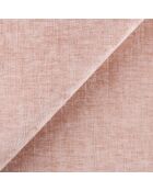 Canapé 4 places Oslo Velours texturé rose vintage - 235x90x72.5 cm