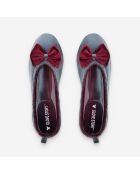 Bailarinas de interior de terciopelo-CF0148-gris-burdeos