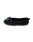 Ballerines d'intérieur en velours-CF0149-noir