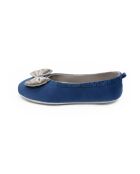 Ballerines d'intérieur en velours-CF0148-deep-blue-taupe