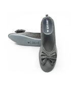Ballerines d'intérieur en velours-CF0149-taupe