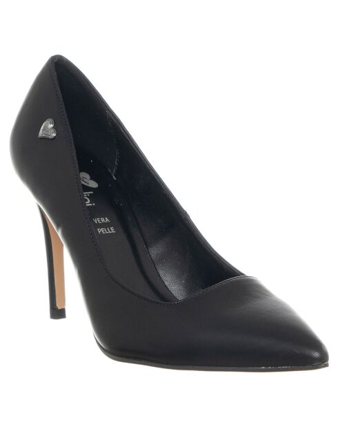 Escarpins Mahaut noirs - Talon 9 cm