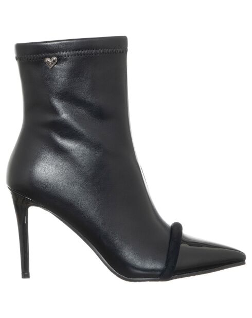 Boots Josepha noires - Talon 9 cm