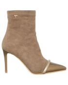 Boots Josepha beiges - Talon 9 cm