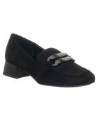 Mocassins Kimmy noirs - Talon 6 cm