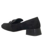 Mocassins Kimmy noirs - Talon 6 cm