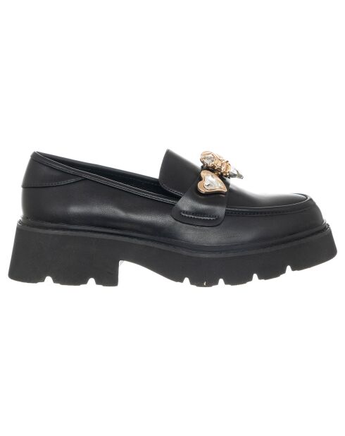 Mocassins Justine noirs