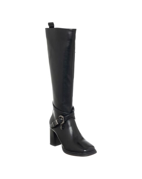 Bottes Didi noires - Talon 8 cm