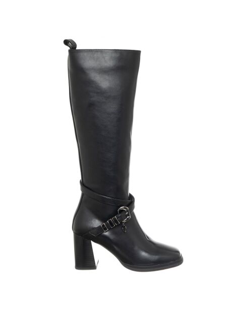 Bottes Didi noires - Talon 8 cm
