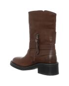 Boots Anna marron - Talon 5 cm
