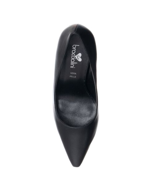 Escarpins Julia noirs - Talon 10 cm
