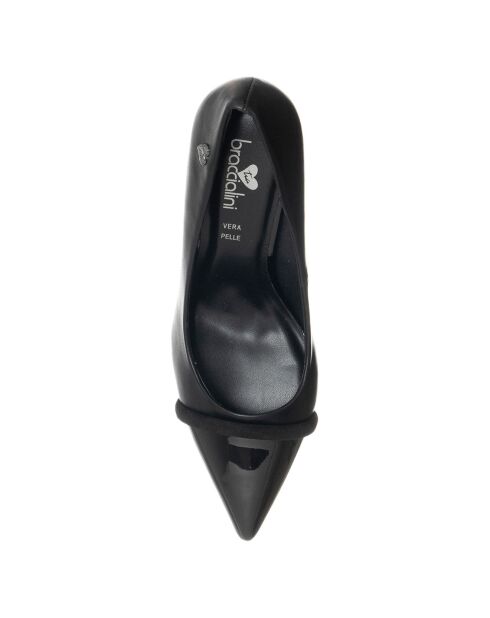 Escarpins Arielle noirs - Talon 9 cm