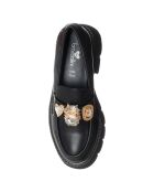 Mocassins Justine noirs