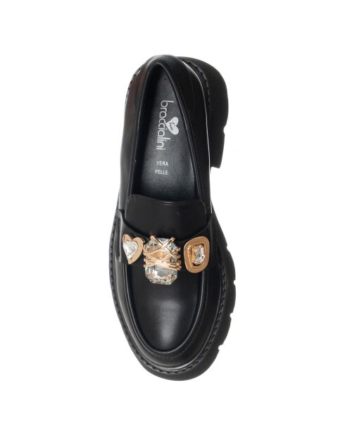 Mocassins Justine noirs