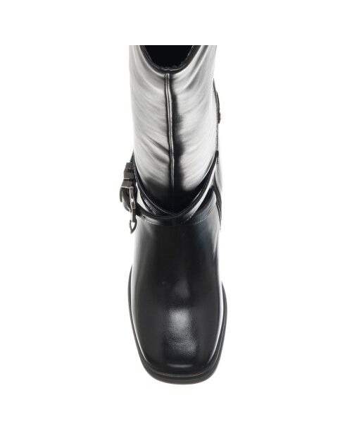 Bottes Didi noires - Talon 8 cm