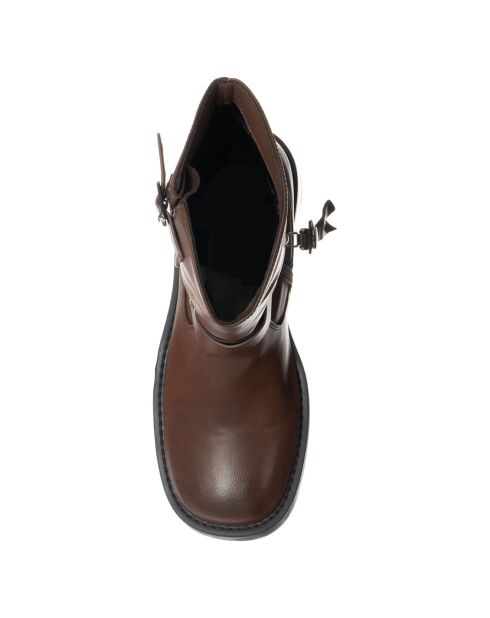 Boots Anna marron - Talon 5 cm