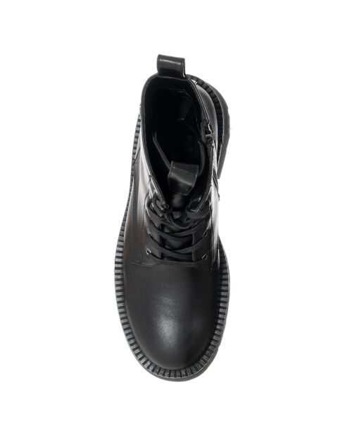 Boots Emma noires - Talon 6.5 cm