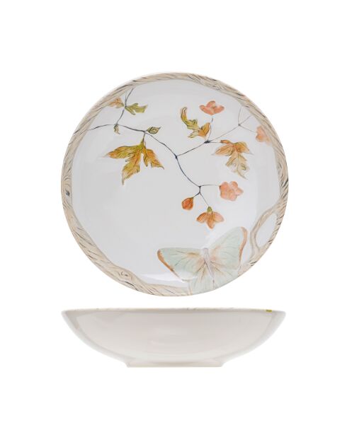Service de table Farfalla multicolore -  18 pièces