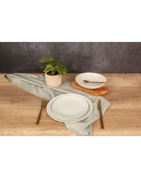 Service de table Ombra blanc -  24 pièces