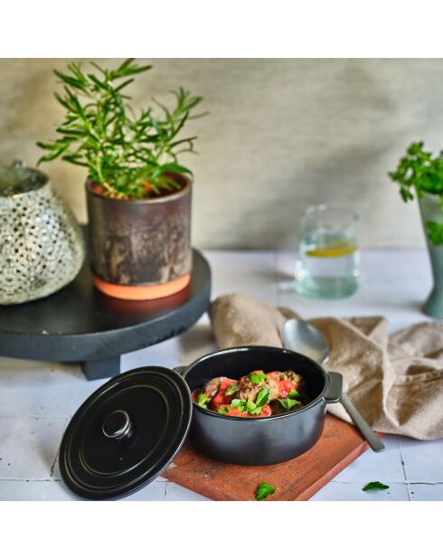 Pot Four Onyx noir