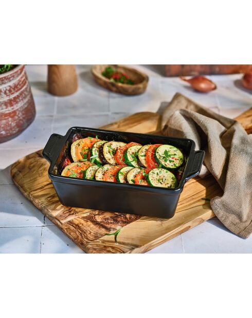 Plat à four Onyx noir