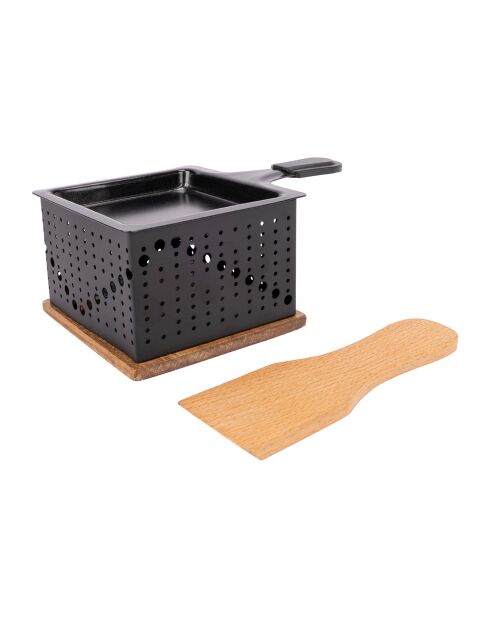 Raclette Aspen noire -1 Personne