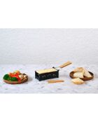 Raclette Aspen Rectangle noire - 2 Personnes