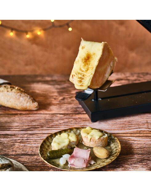 Raclette Aspen noire -1 Personne