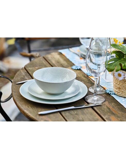 Service de table Ombra blanc -  18 pièces