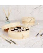 Set cuisine Vapeur naturel - 7 pièces