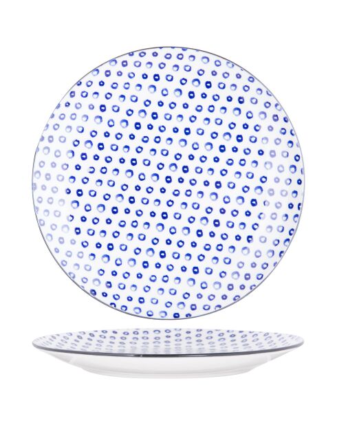 Service de table Tondo bleu - 18 pièces