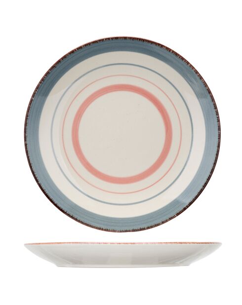 Service de table Larissa rose - 18 pièces