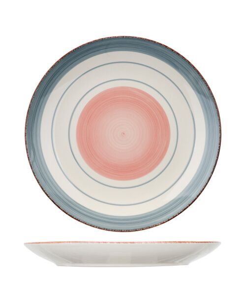 Service de table Larissa rose - 18 pièces