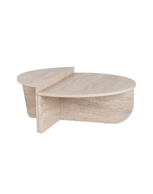 Mesita Orion travertino - 90x30x60 cm