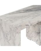Meuble TV Enclave marbre freesia - 180x50x31.3 cm